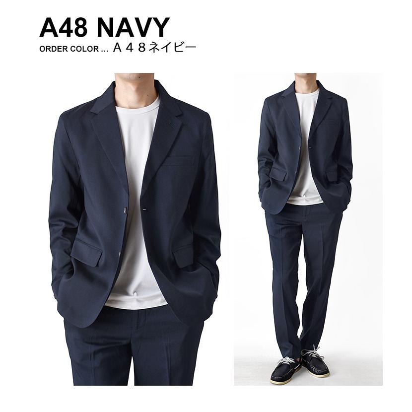 スーツ セットアップ メンズ ウールライク 秋冬 暖か 上下セット