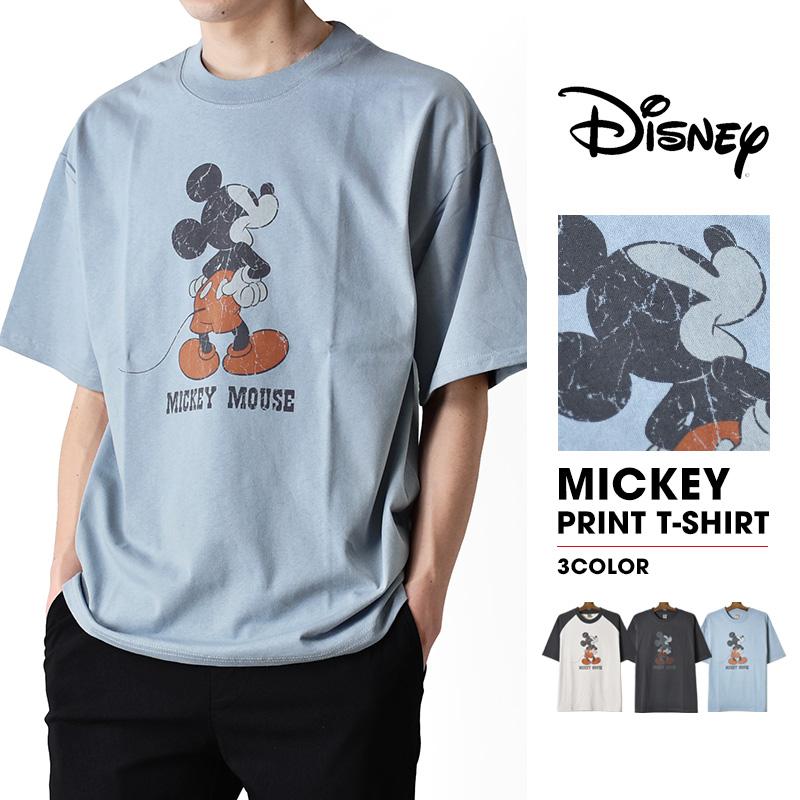 Disney ディズニー ミッキーマウス Tシャツ メンズ ユニセックス