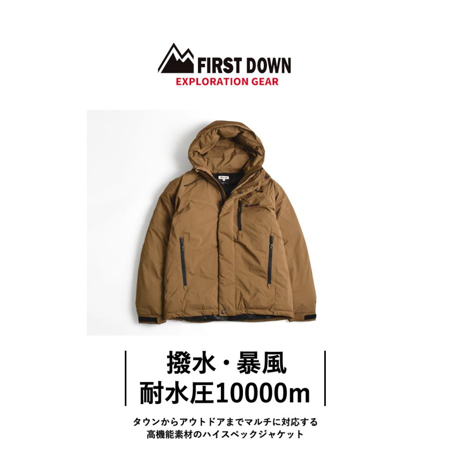FIRST DOWN EXPLORATION GEAR 防風ストレッチジャケット メンズ