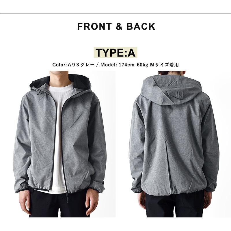 マウンテンパーカー メンズ 耐水圧10000mm 裏メッシュ 防風 撥水