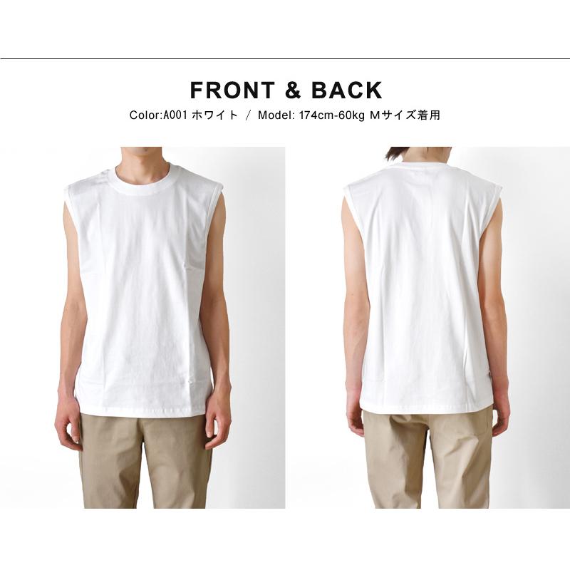 ノースリーブ Tシャツ メンズ 無地 タンクトップ 6.6オンス 綿100