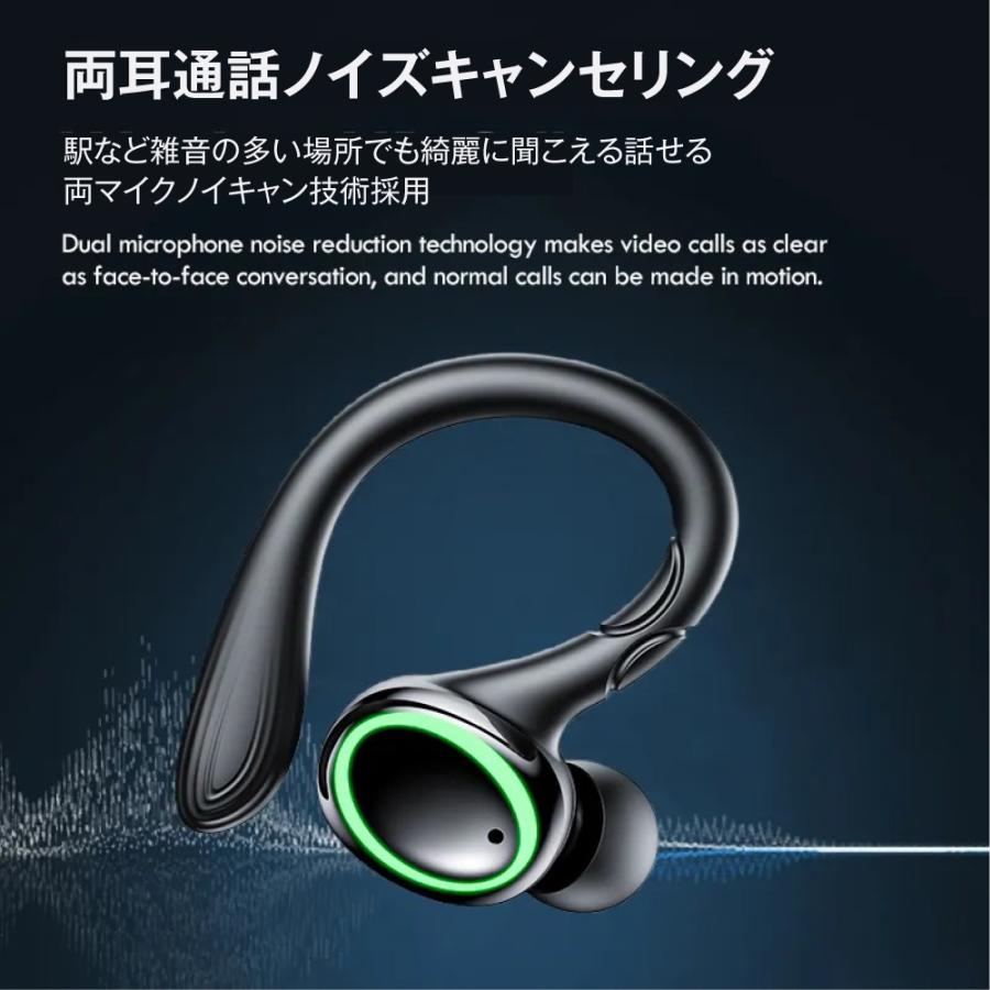 ワイヤレスイヤホン Bluetooth 5.3 ワイヤレス イヤホン iPhone android ノイズキャンセリング マイク 片耳 両耳 防水 ブルートゥース i25 | ブランド登録なし | 04