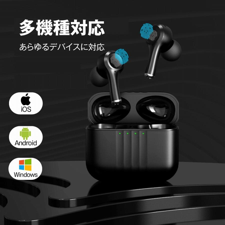 完全ワイヤレスイヤホン J7 Bluetooth5.3 iPhone android 自動ペア