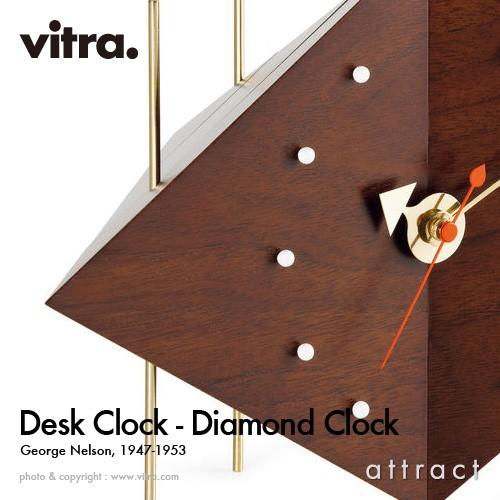 vitra.（ヴィトラ） Vitro Desk Clocks デスククロック Diamond Clock