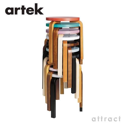 Artek アルテック STOOL 60 スツール 3本脚 バーチ材 座面（バーチ） 脚部（クリアラッカー仕上げ） スタッキング可能 デザイン：アルヴァ・アアルト｜attract-online｜03