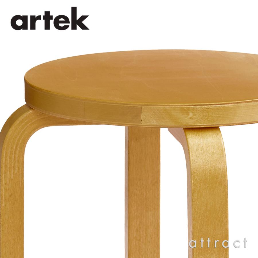 artek Artek アルテック STOOL E60 スツール 4本脚 バーチ材 座面