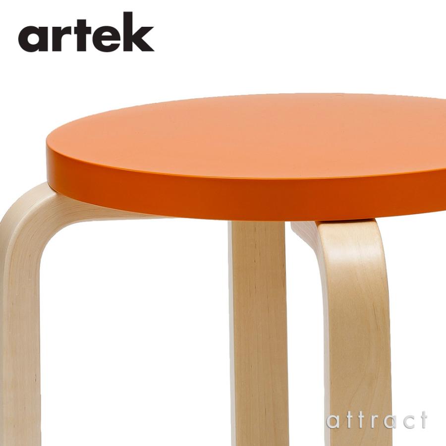 artek（アルテック） STOOL E60 スツール 4本脚 バーチ材 座面