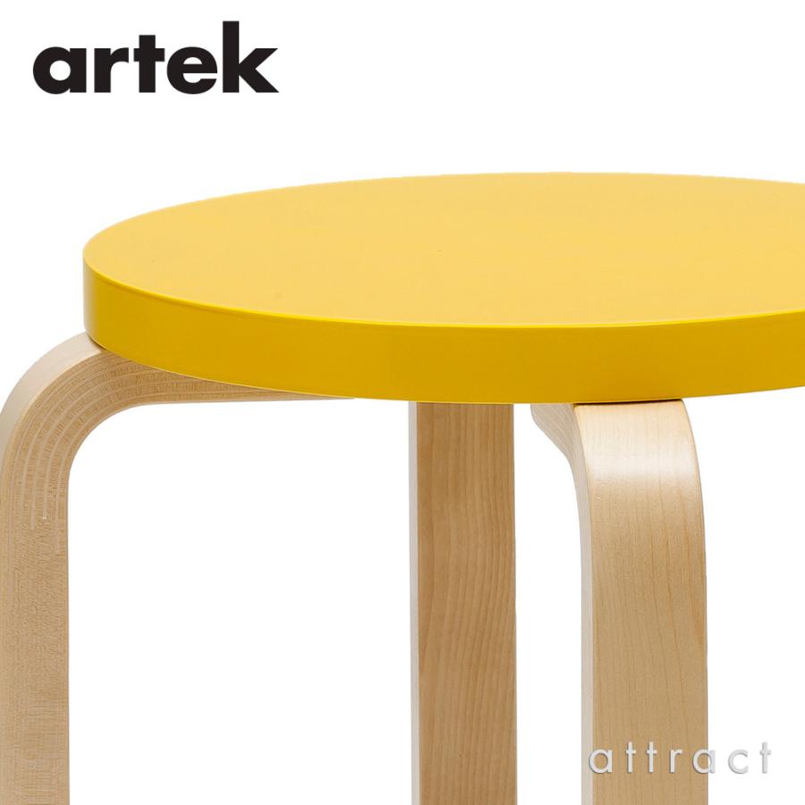 artek（アルテック） STOOL E60 スツール 4本脚 バーチ材 座面