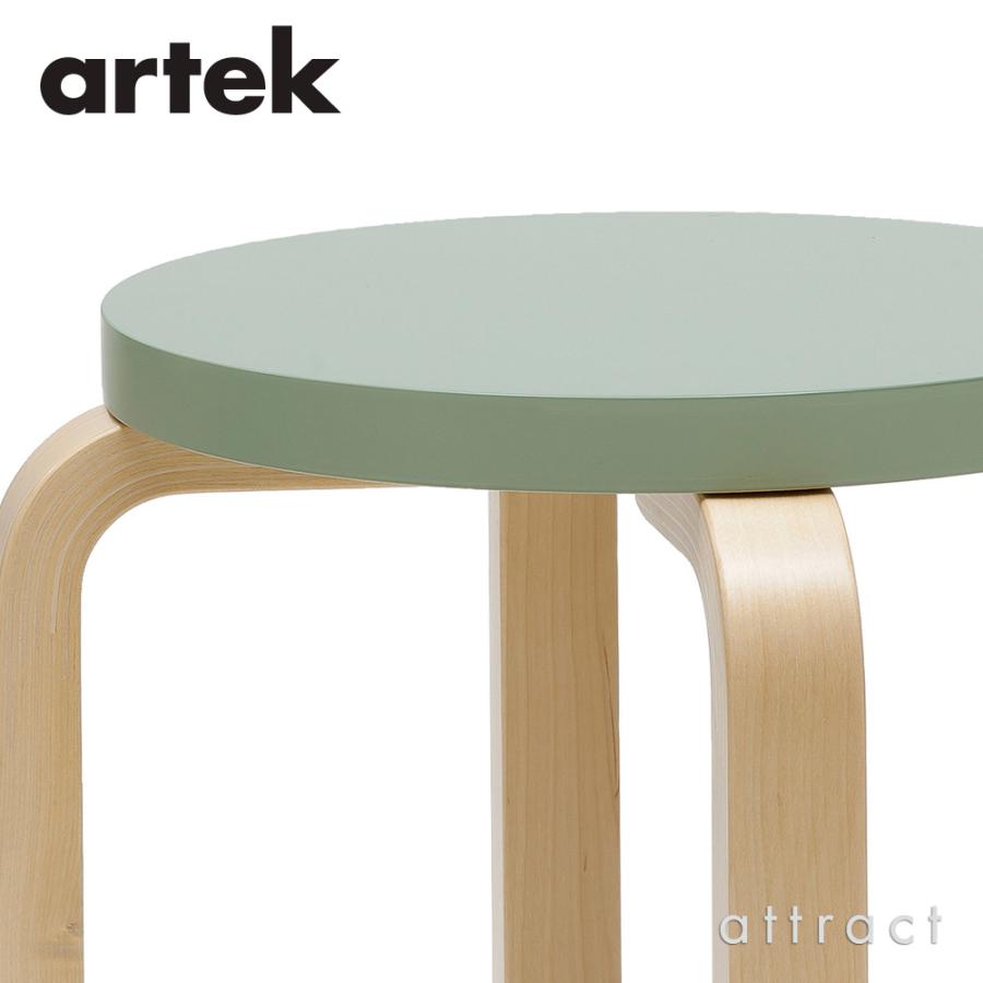 artek（アルテック） STOOL E60 スツール 4本脚 バーチ材 座面