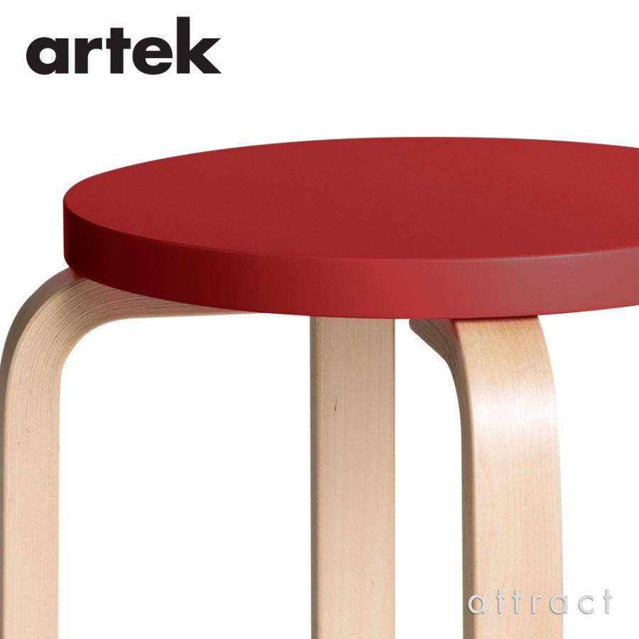 artek（アルテック） STOOL E60 スツール 4本脚 バーチ材 座面
