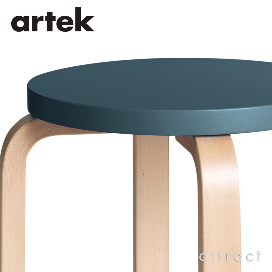 artek（アルテック） STOOL E60 スツール 4本脚 バーチ材 座面
