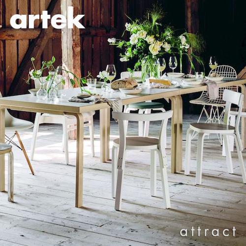 Artek アルテック CHAIR 68 チェア 68 バーチ材 座面・脚部（ホワイトラッカー仕上げ） デザイン：アルヴァ・アアルト｜attract-online｜05