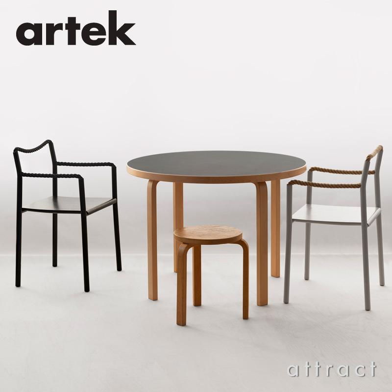 Artek アルテック Rope Chair ロープ チェア カラー：ブラック、ライトグレー アッシュ 塗装仕上げ デザイン：ロナン＆エルワン・ブルレック｜attract-online｜11