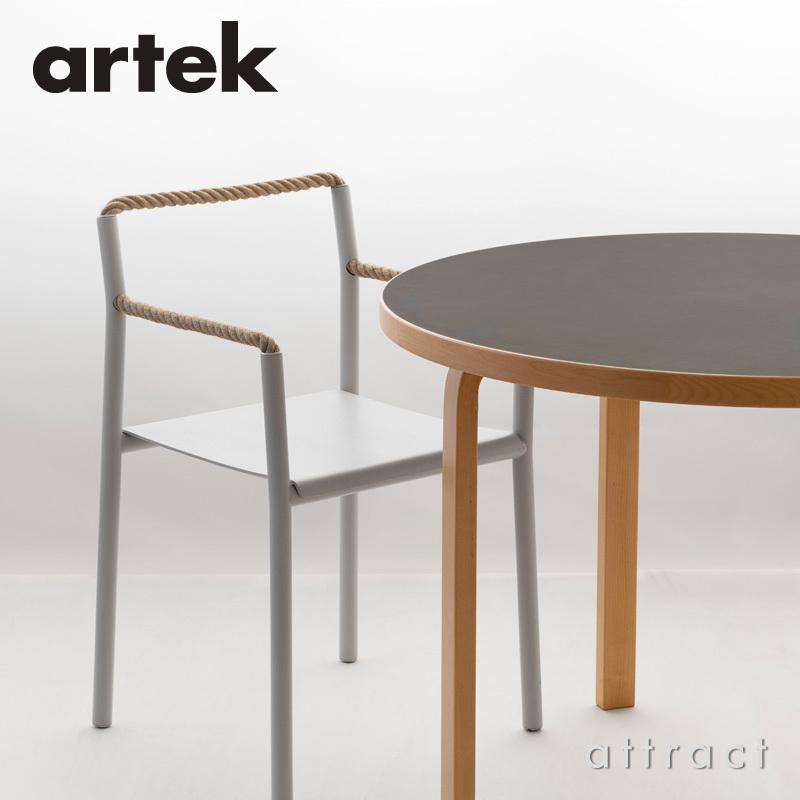 Artek アルテック Rope Chair ロープ チェア カラー：ブラック、ライトグレー アッシュ 塗装仕上げ デザイン：ロナン＆エルワン・ブルレック｜attract-online｜13