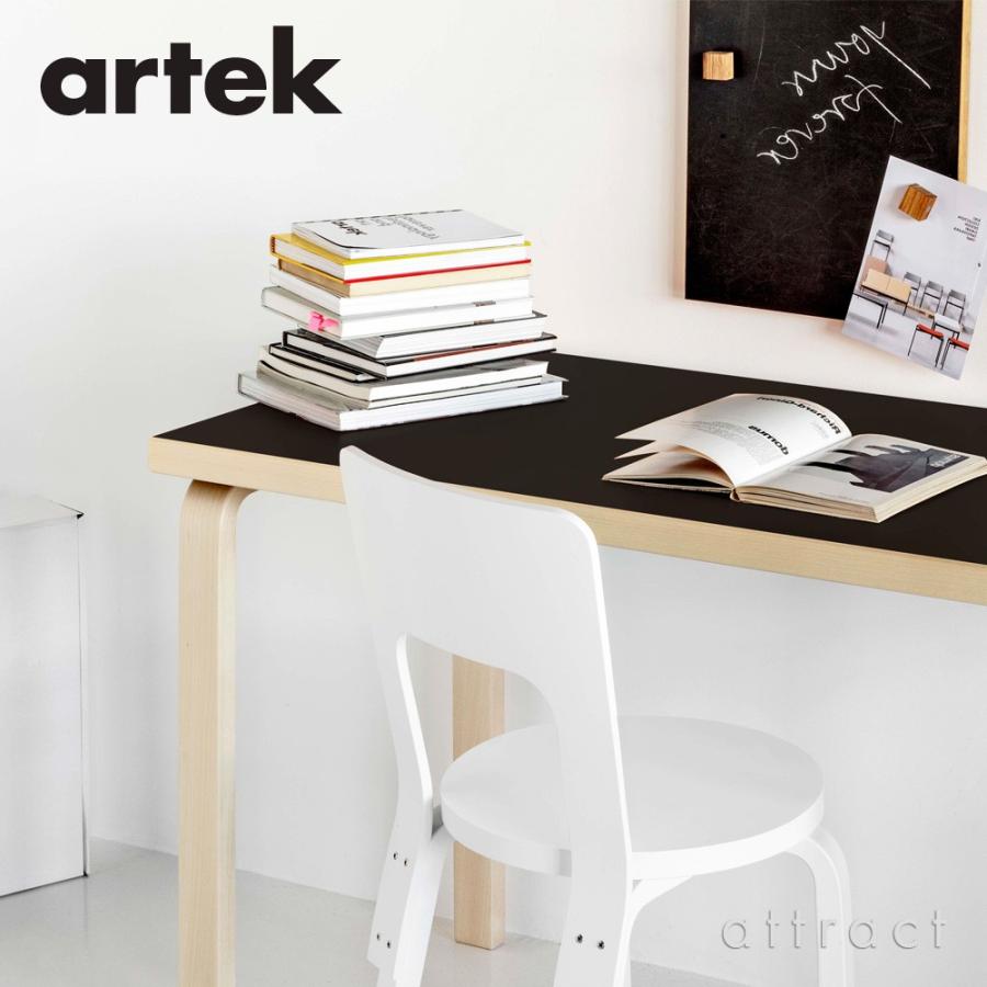 USED Artek アルテック TABLE 80A テーブル 80A サイズ：120×60cm 厚み 4cm 天板：バーチ 脚部：クリアラッカー仕上げ デザイン：アルヴァ・アアルト 【2502648104】(87472円)