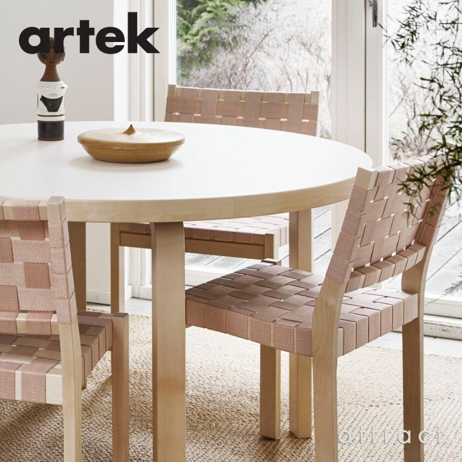 artek（アルテック） TABLE 91 テーブル Φ125cm （厚み 5cm）バーチ材