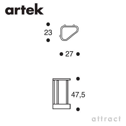 Artek アルテック UMBRELLA STAND 115 アンブレラスタンド 傘立て 真鍮トレイ付 バーチ材 ラッカー仕上げ デザイン：アルヴァ・アアルトの画像