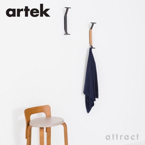 Artek アルテック KAARI WALL HOOK REB014 カアリ 壁付けフック ハンガー サイズ：W11cm ブラックラッカー デザイン：ロナン＆エルワン・ブルレック_3