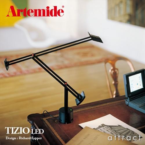 Artemide アルテミデ TIZIO BLACK ティチオ A009010 デスクランプ ブラック カラー：ブラック デザイン：リチャード・サパーの画像