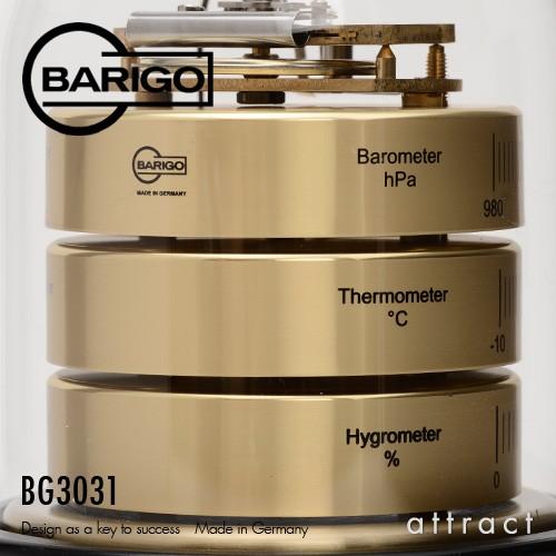 BARIGO バリゴ 温湿気圧計 BG3031 サイズ:Φ90mm カラー:2色 (ドーム BARIGO バリゴ 温湿気圧計 BG3031 サイズ:Φ90mm カラー:2色 (ドーム
