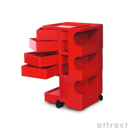 ★正規品★B-LINE ボビーワゴン3段4トレイ レッド赤 B-LINE ビーライン Boby Wagon ボビーワゴン 3段4トレイ カラー