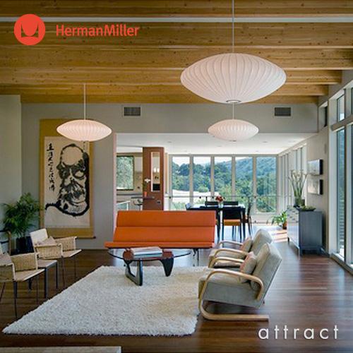 Herman Miller ハーマンミラー BUBBLE LAMPS バブルランプ Saucer Lamp ソーサー Mサイズ ペンダントランプ ミディアム デザイン：ジョージ・ネルソン｜attract-online｜03