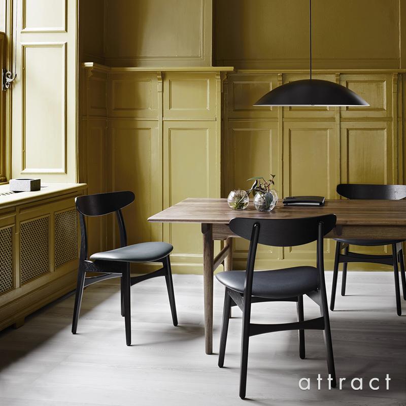 Carl Hansen & Son カールハンセン＆サン CH30P アームレスチェア オーク オイルフィニッシュ 張座：Thor レザー ハンス・J・ウェグナー_10