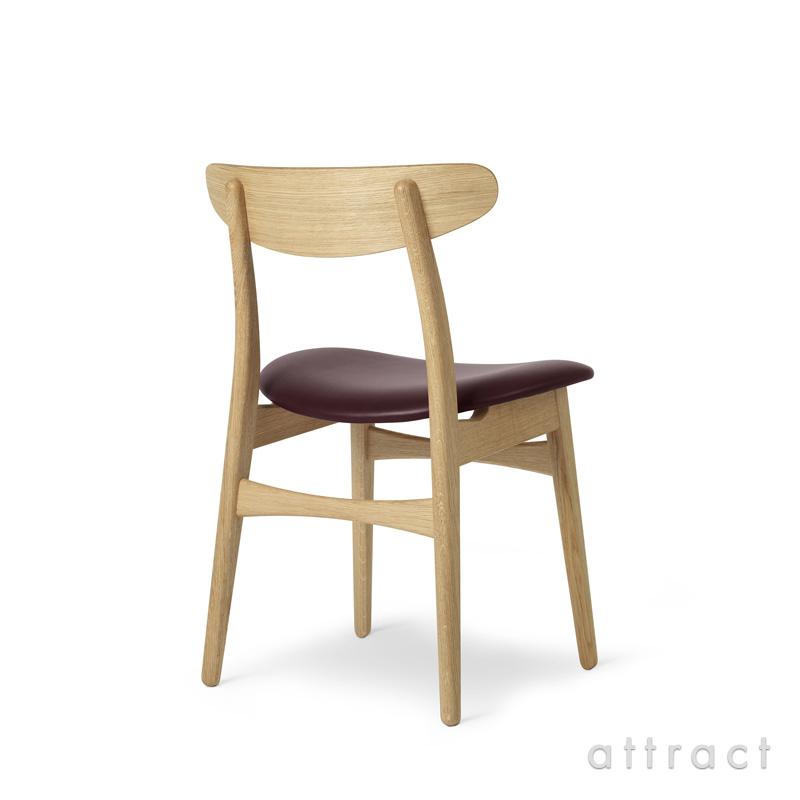 Carl Hansen & Son カールハンセン＆サン CH30P アームレスチェア オーク オイルフィニッシュ 張座：Thor レザー ハンス・J・ウェグナー_4