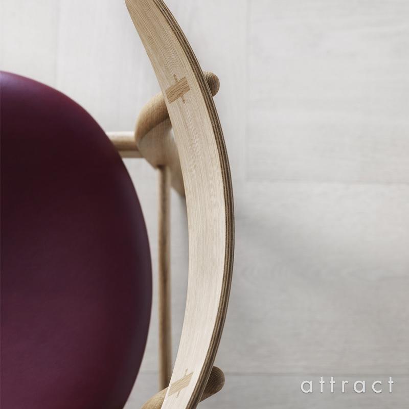 Carl Hansen & Son カールハンセン＆サン CH30P アームレスチェア オーク オイルフィニッシュ 張座：Thor レザー ハンス・J・ウェグナー_7