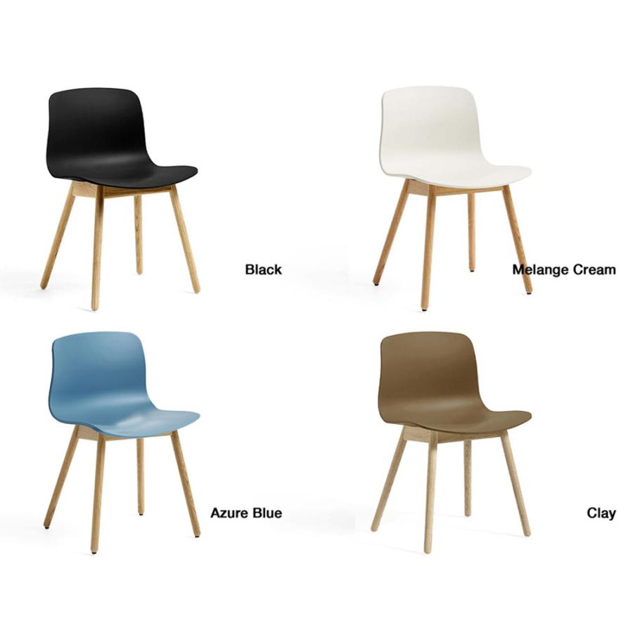HAY ヘイ About A Chair アバウト ア チェア AAC 12 ver 2.0 アームレスチェア カラー：16色  ベース：オーク（水性塗装） デザイン：ヒー・ウェリング : hay-aac12 : アトラクト - 通販 - Yahoo!ショッピング