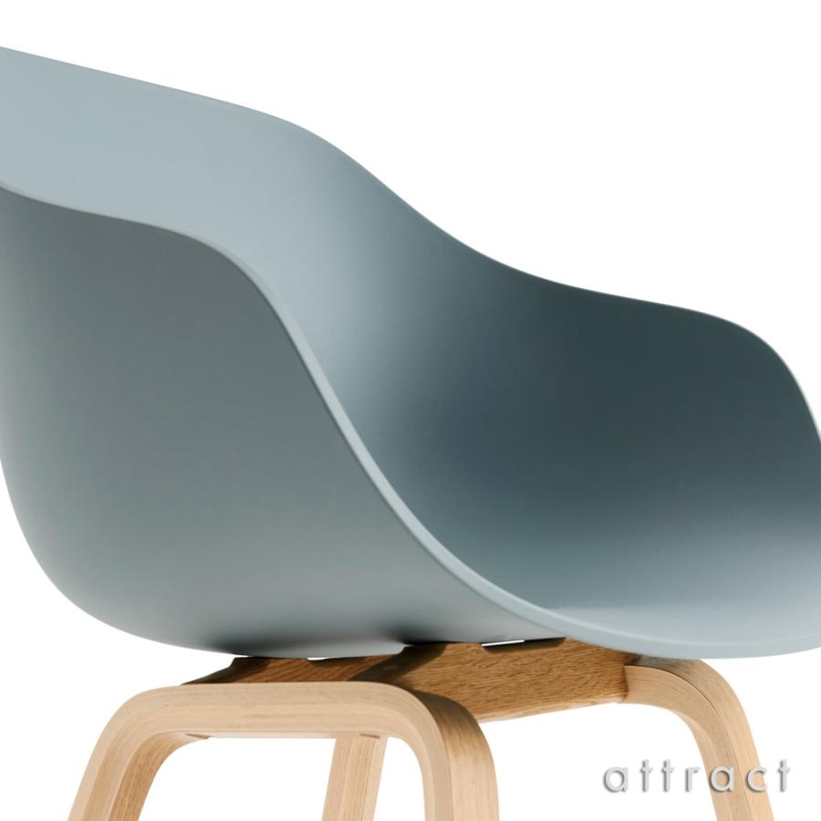 HAY ヘイ About A Chair アバウト ア チェア AAC 222 ver 2.0 アームチェア カラー：16色 ベース：オーク（水性塗装） デザイン：ヒー・ウェリングの画像