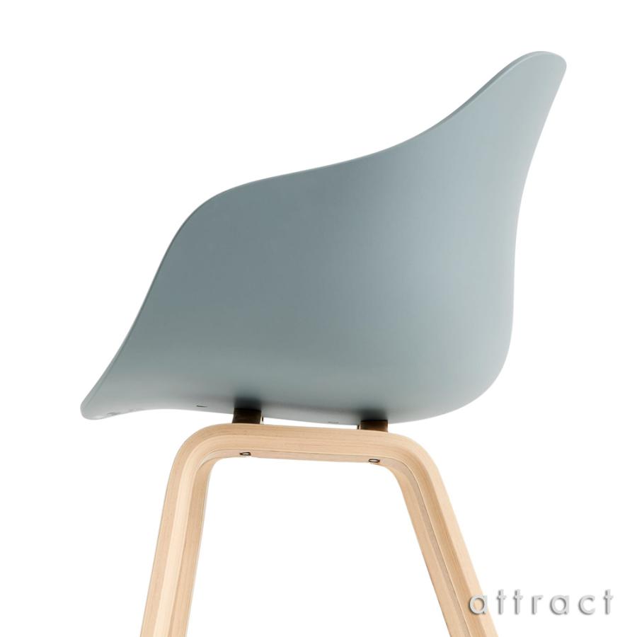 HAY ヘイ About A Chair アバウト ア チェア AAC 222 ver 2.0 アームチェア カラー：16色 ベース：オーク（水性塗装） デザイン：ヒー・ウェリングの画像