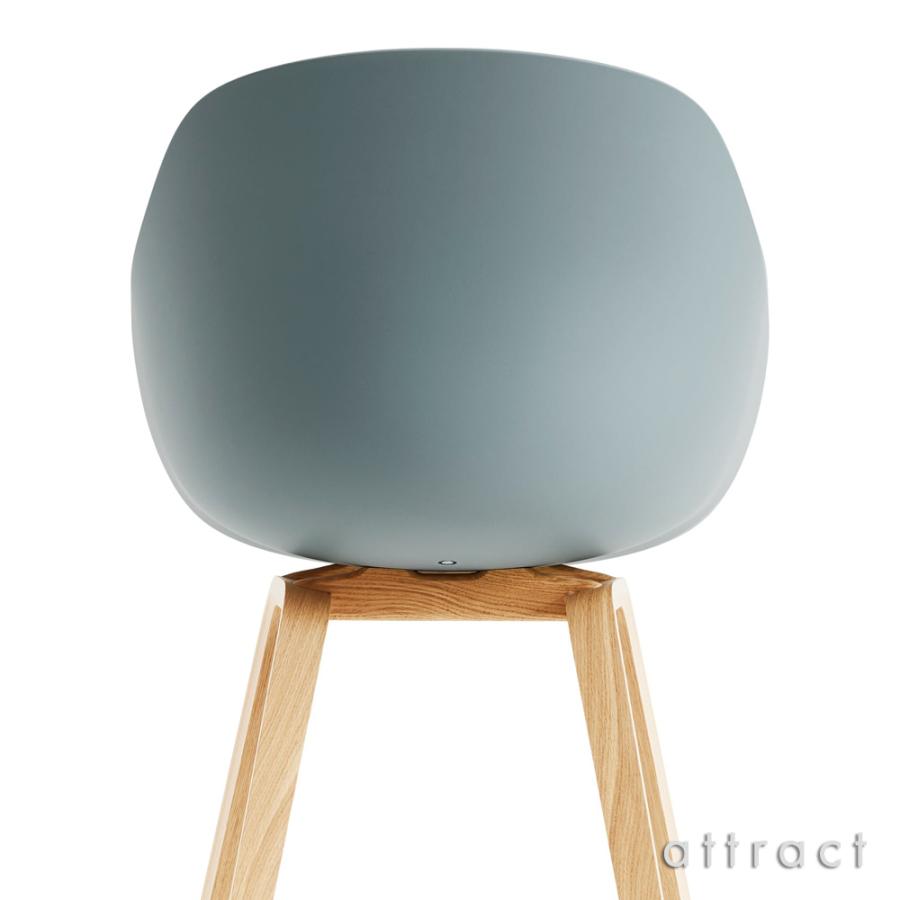 HAY ヘイ About A Chair アバウト ア チェア AAC 222 ver 2.0 アームチェア カラー：16色 ベース：オーク（水性塗装） デザイン：ヒー・ウェリングの画像