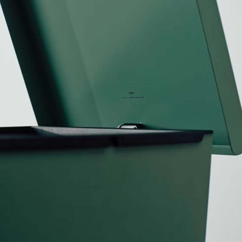 HAY ヘイ Loop Bin ループ ビン ダストボックス ゴミ箱 ペダル式 サイズ：26L カラー：2色 デザイン：レイフ・ヨルゲンセンの画像
