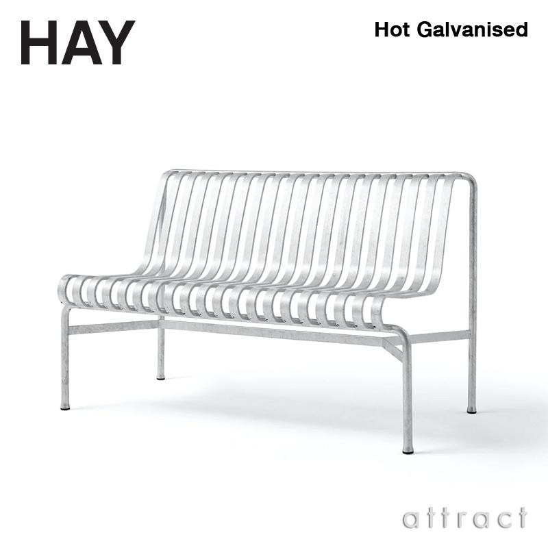 HAY ヘイ Palissade パリサード Dining Bench ダイニング ベンチ アウトドア カラー：ホットガルバナイズド デザイン：ロナン＆エルワン・ブルレックの画像