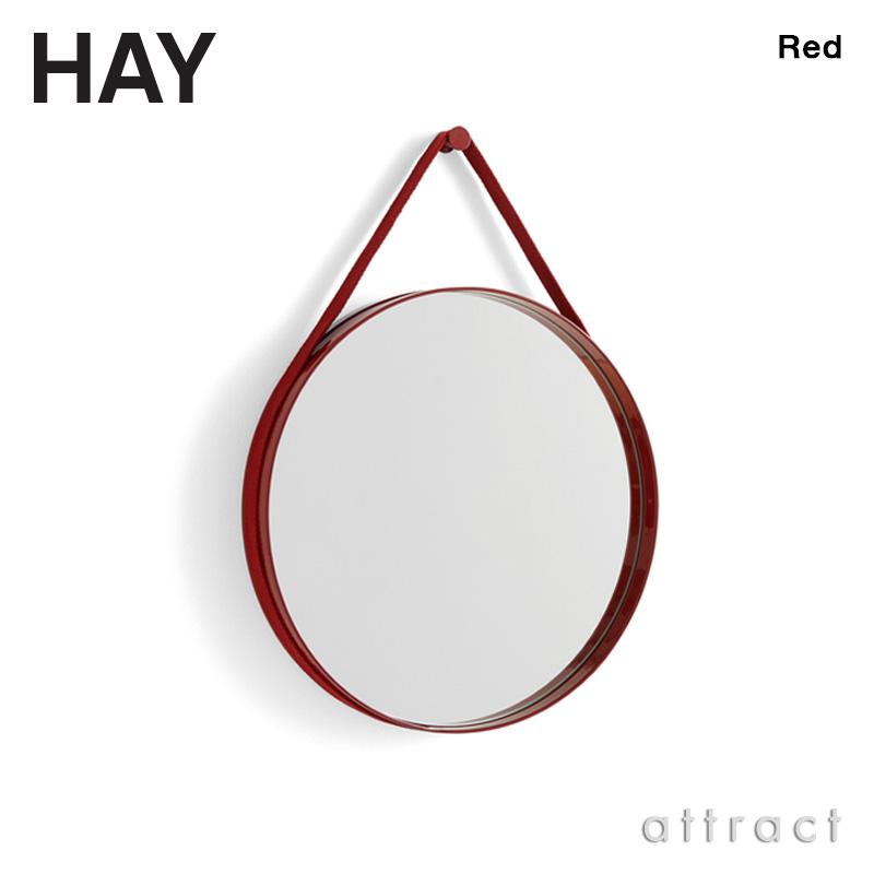 【廃盤品】HAY ヘイ　RUBAN 2点セット　壁掛けミラー　レッド　グリーン hay-smirror0250b.jpg