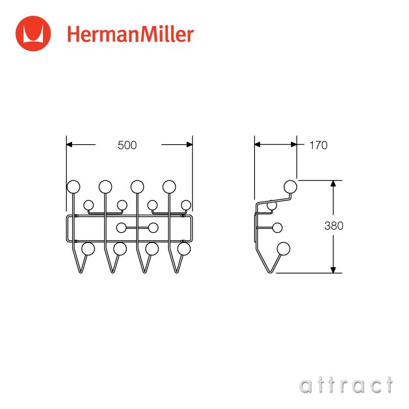 Herman Miller ハーマンミラー Eames Hang-It-All メープル ダークブルー デザイン：Charles & Ray Eames チャールズ＆レイ・イームズ｜attract-online｜02
