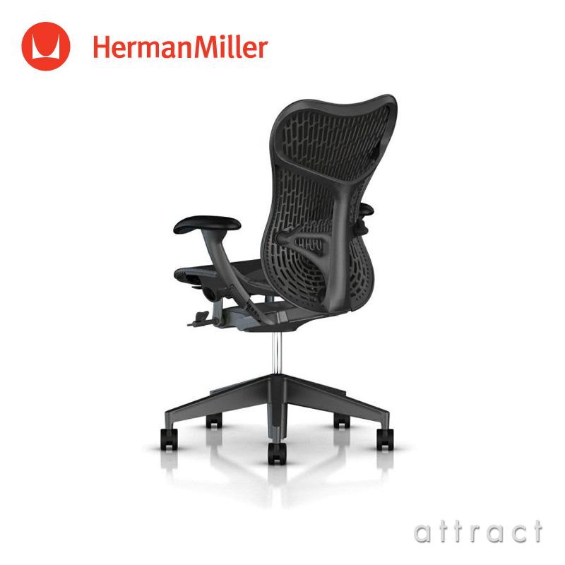 Herman Miller ハーマンミラー ミラ 2 チェア グラファイト バタフライ サスペンション＆ラティテュードファブリック ブラック デザイン：Studio 7.5_2