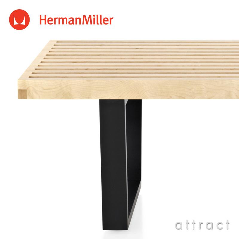 Herman Miller ハーマンミラー Nelson Platform Bench ネルソン プラットフォームベンチ 1220mm ウッドベース トップ：メープル デザイン：ジョージ・ネルソンの画像