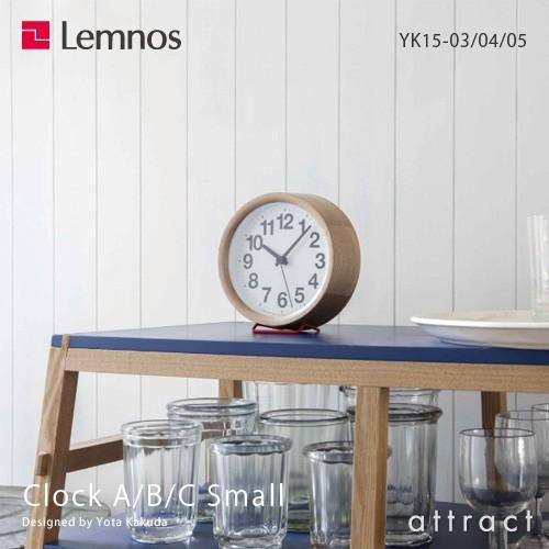 Lemnos（レムノス） Clock A B C Small クロック エービーシー YK15-03