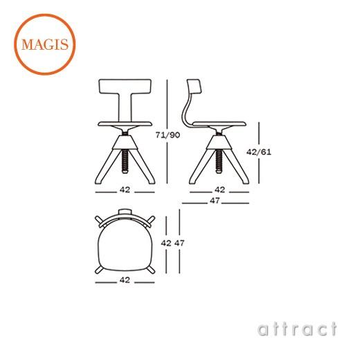 MAGIS（マジス） Tuffy SD1860 タフィー ザ ワイルドバンチ 回転昇降 