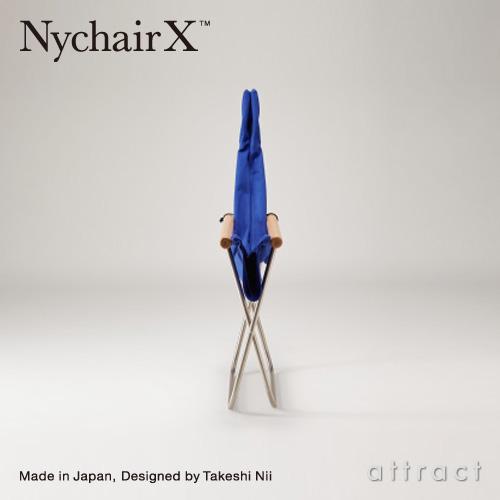 ニーチェア エックス Nychair X フォールディング チェア 折りたたみ 木部カラー：2色（シートカラー：4色）デザイン：新居 猛 椅子 日本製 島崎信｜attract-online｜12