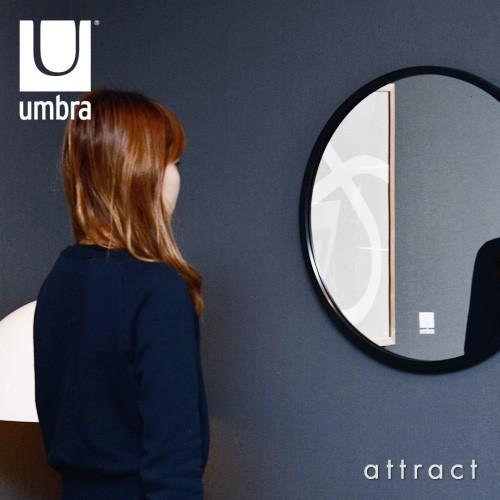 umbra アンブラ HUB MIRROR ハブミラー Mサイズ Φ61cm ウォールミラー 壁掛け 鏡 カラー：2 色 デザイン：ポール・ローワン｜attract-online｜07