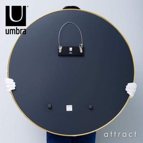 umbra アンブラ HUBBA MIRROR フーバ ミラー Lサイズ Φ86cm ウォールミラー 壁掛け 鏡 カラー：2色 デザイン：ポール・ローワン｜attract-online｜07