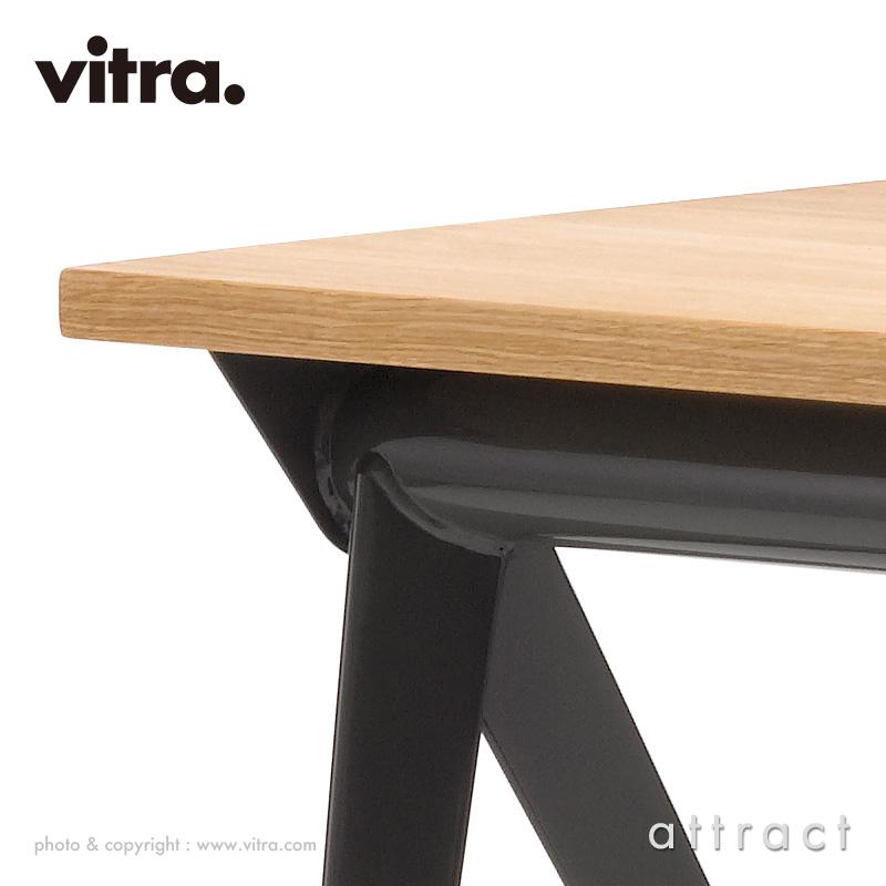 Vitra ヴィトラ コンパス ディレクション Compas Direction W125cm デザイン：ジャン・プルーヴェ カラー：ナチュラルオーク オイル仕上げ ベースカラー：4色｜attract-online｜09