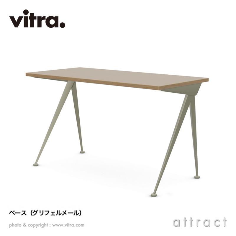 Vitra ヴィトラ コンパス ディレクション Compas Direction W125cm デザイン：ジャン・プルーヴェ カラー：ダークオーク ラッカー仕上げ ベースカラー：4色｜attract-online｜04