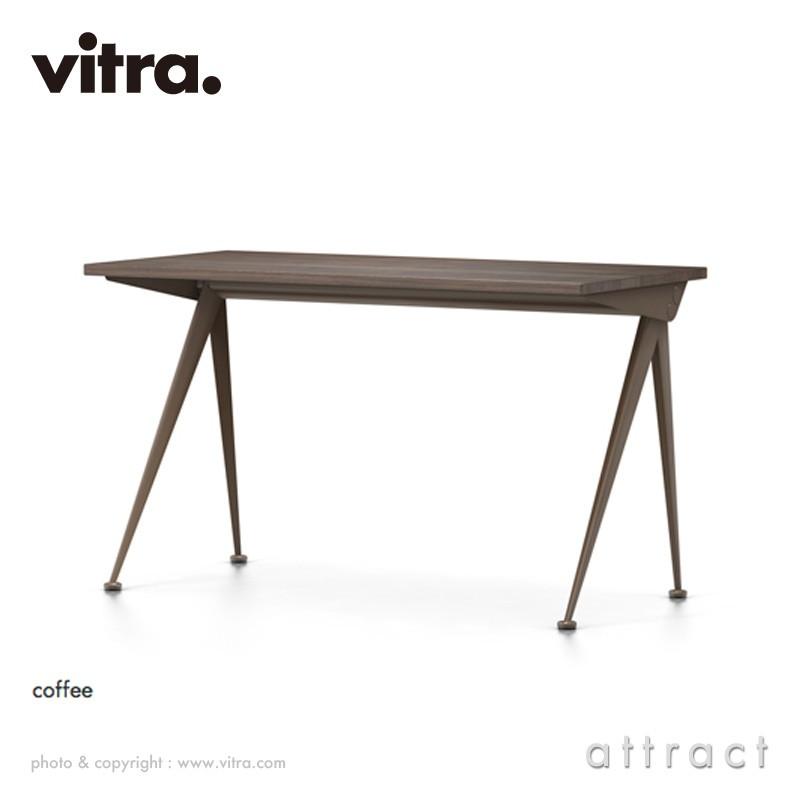 Vitra ヴィトラ コンパス ディレクション W125cm カラー：ダークオーク オイル仕上げ  ベースカラー：全5色 デザイン：ジャン・プルーヴェ｜attract-online｜06
