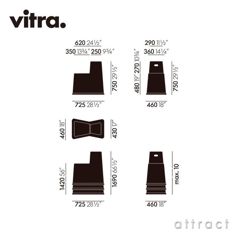 Vitra ヴィトラ Stool-Tool スツール ツール スタッキング ワーキング オフィスチェア カラー：全3色 デザイン：コンスタンチン・グルチッチ