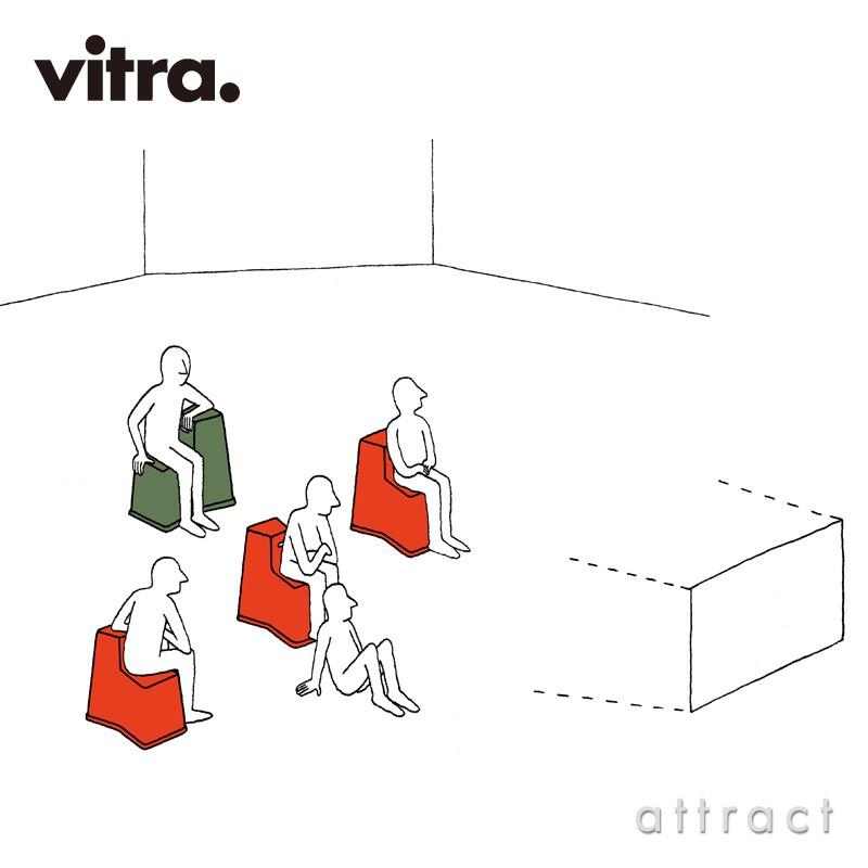 Vitra ヴィトラ Stool-Tool スツール ツール スタッキング ワーキング オフィスチェア カラー：全3色 デザイン：コンスタンチン・グルチッチ
