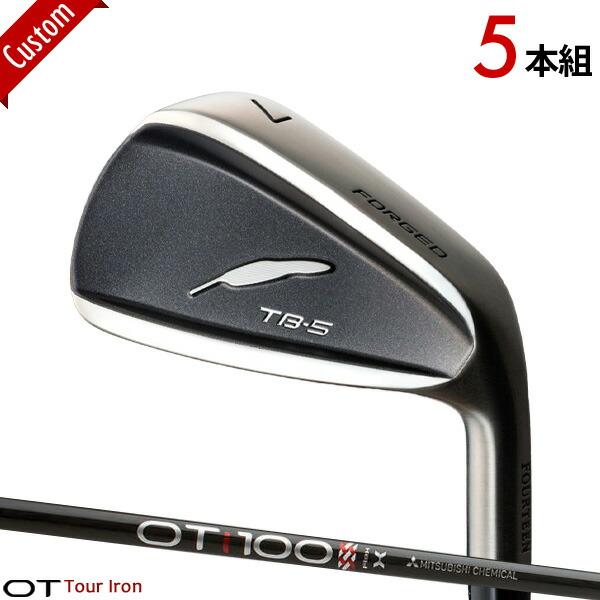 カスタム】フォーティーン TB-5 フォージド アイアン ライトブラック  